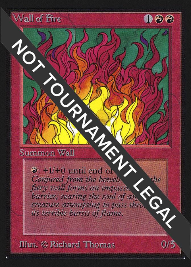 Wall of Fire (IE) card from International Edition