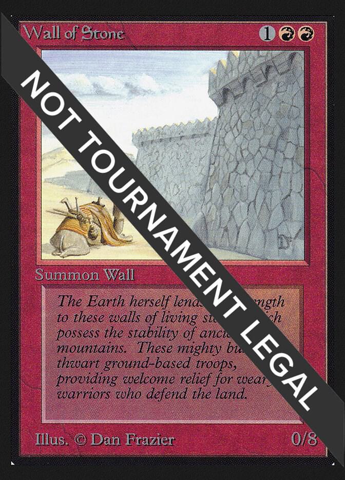Wall of Stone (IE) card from International Edition