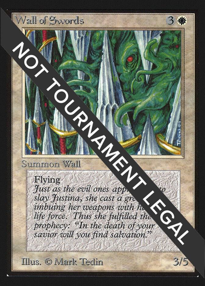 Wall of Swords (IE) card from International Edition