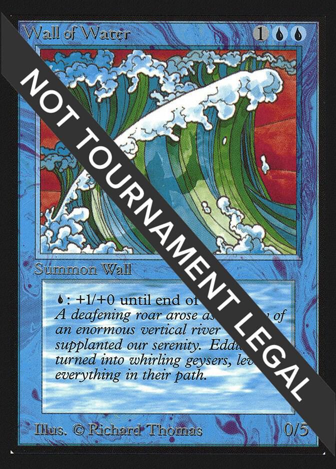 Wall of Water (IE) card from International Edition