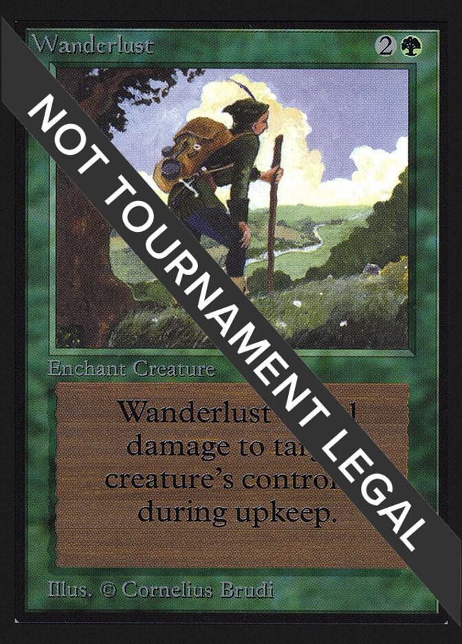 Wanderlust (IE) card from International Edition