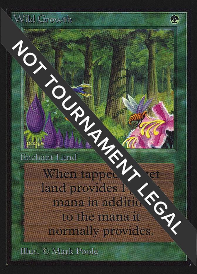 Wild Growth (IE) card from International Edition