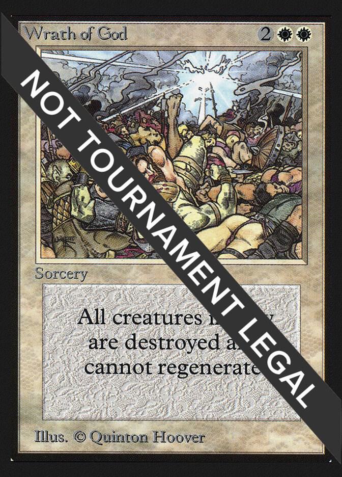 Wrath of God (IE) card from International Edition