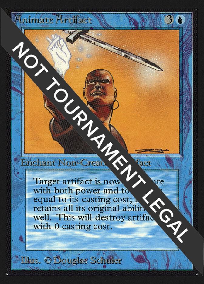 Animate Artifact (CE) card from Collector's Edition