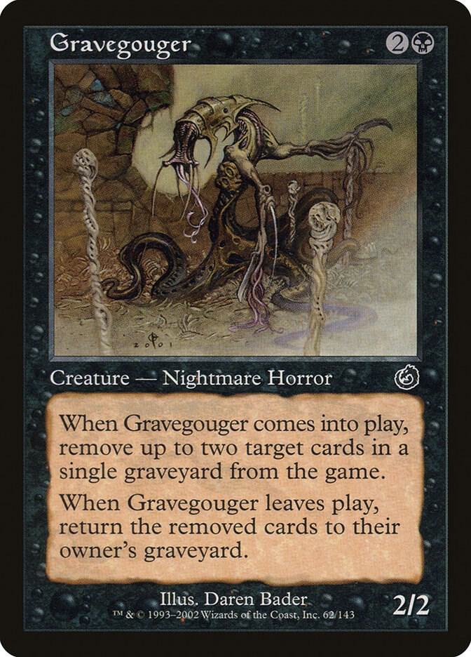 Gravegouger 62 card from Torment