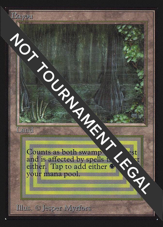 Bayou (CE) card from Collector's Edition