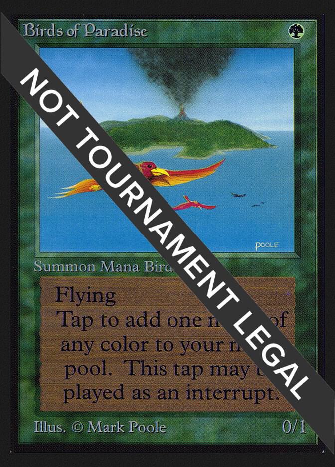 Birds of Paradise (CE) card from Collector's Edition