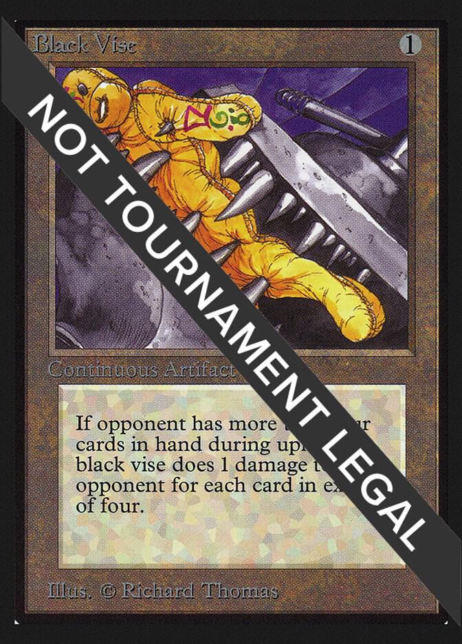 Black Vise (CE) card from Collector's Edition