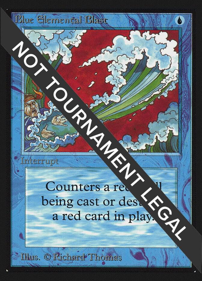 Blue Elemental Blast (CE) card from Collector's Edition