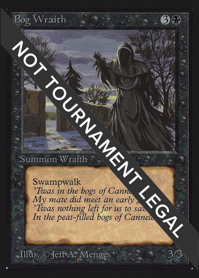 Bog Wraith (CE) card from Collector's Edition