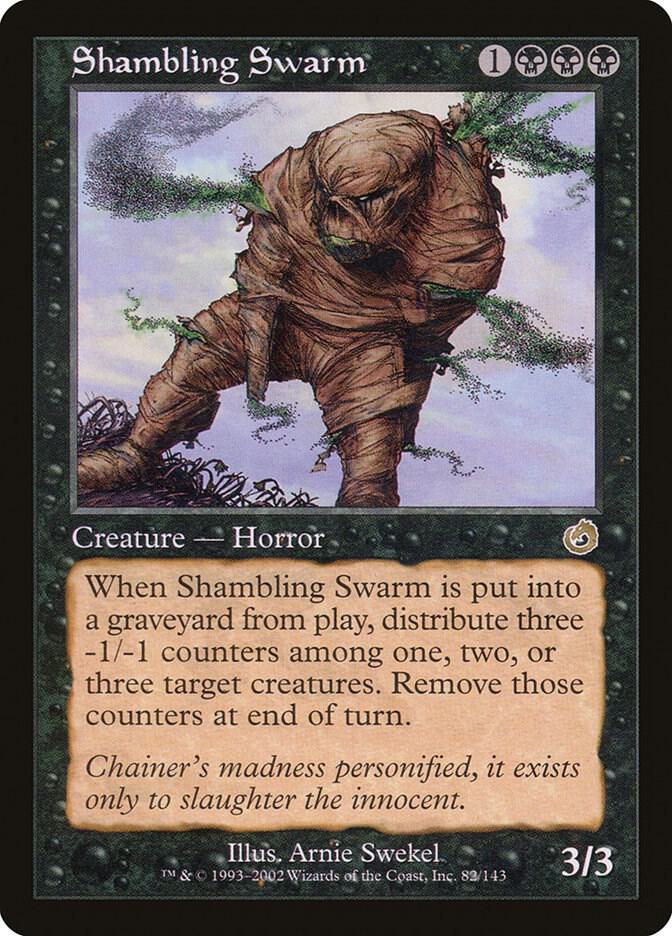 Shambling Swarm 82 card from Torment