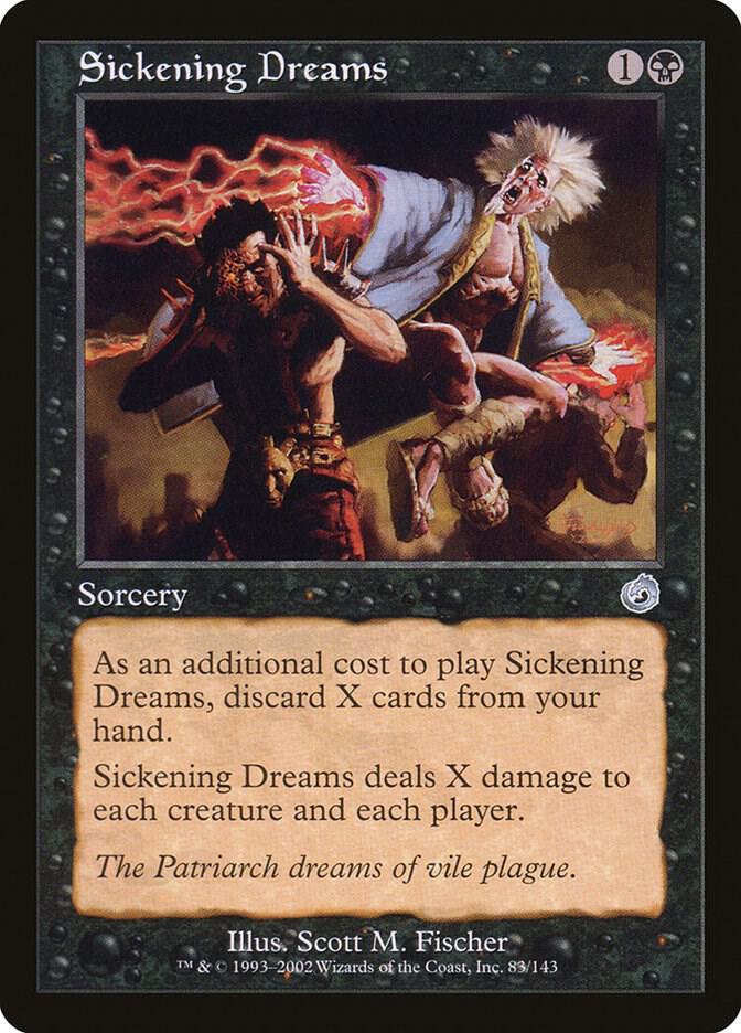 Sickening Dreams 83 card from Torment