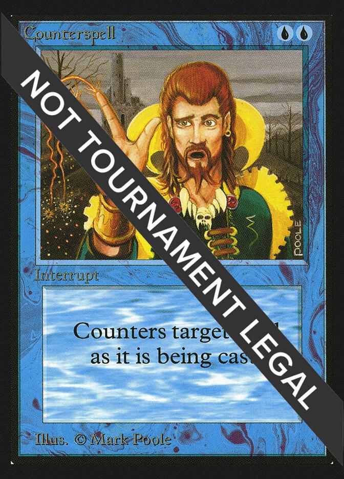 Counterspell (CE) card from Collector's Edition