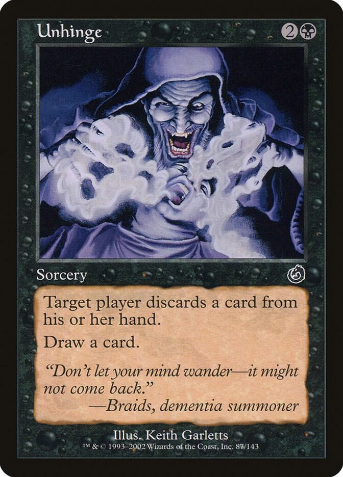 Unhinge 87 card from Torment