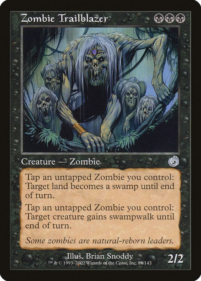 Zombie Trailblazer 89 card from Torment