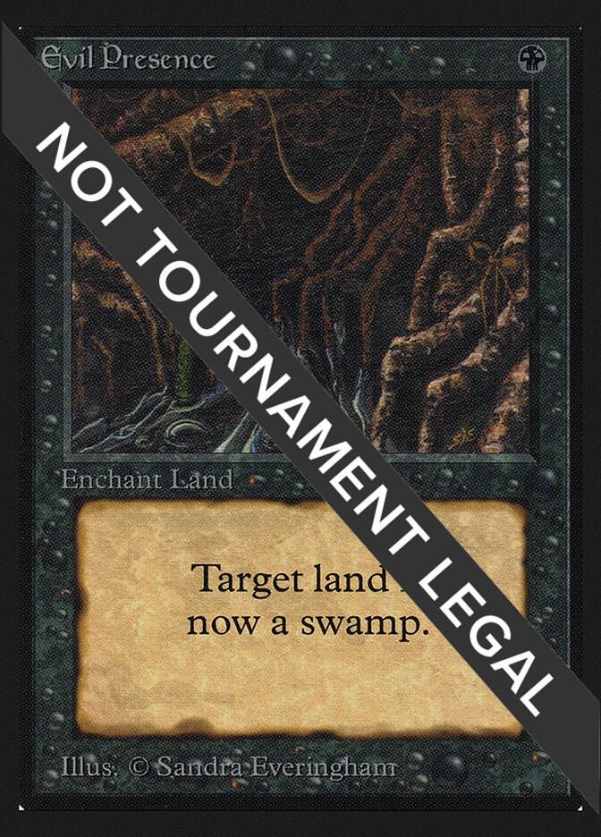 Evil Presence (CE) card from Collector's Edition