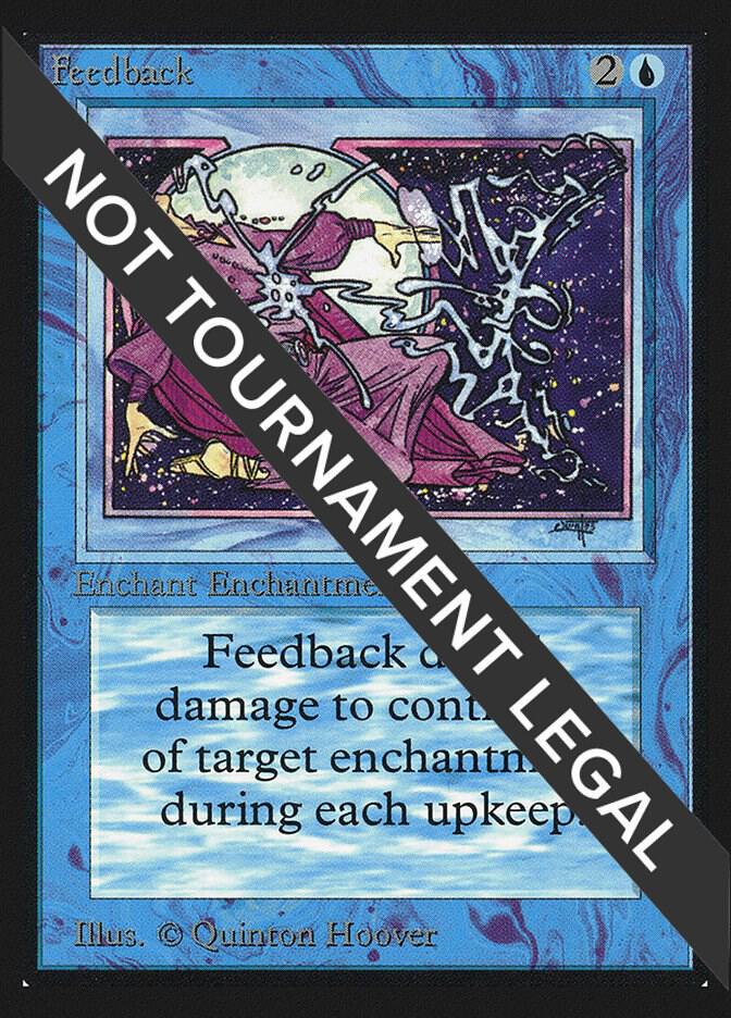 Feedback (CE) card from Collector's Edition