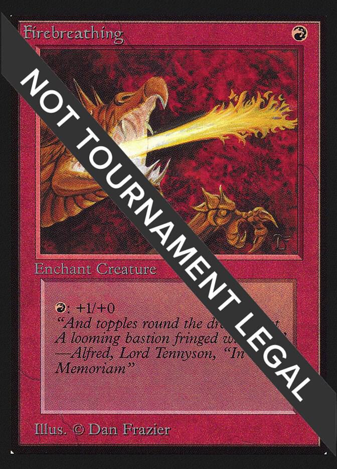 Firebreathing (CE) card from Collector's Edition