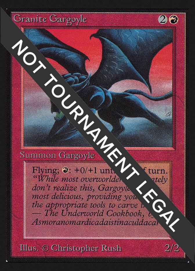Granite Gargoyle (CE) card from Collector's Edition