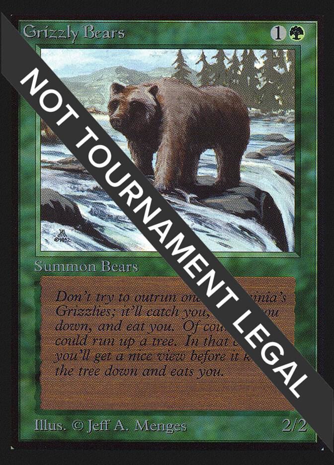 Grizzly Bears (CE) card from Collector's Edition
