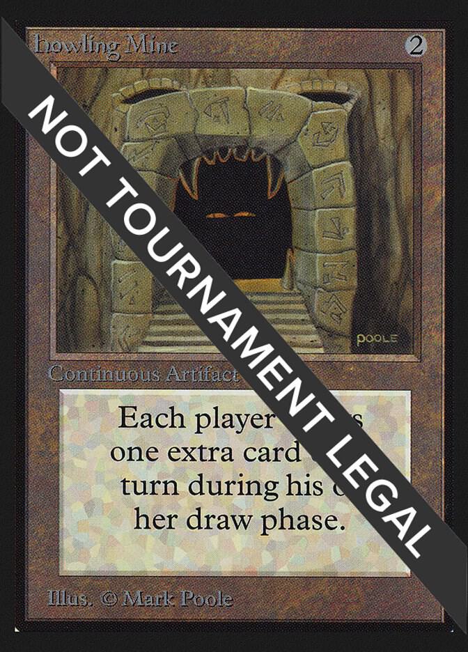 Howling Mine (CE) card from Collector's Edition