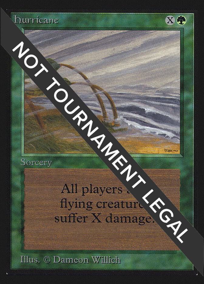 Hurricane (CE) card from Collector's Edition