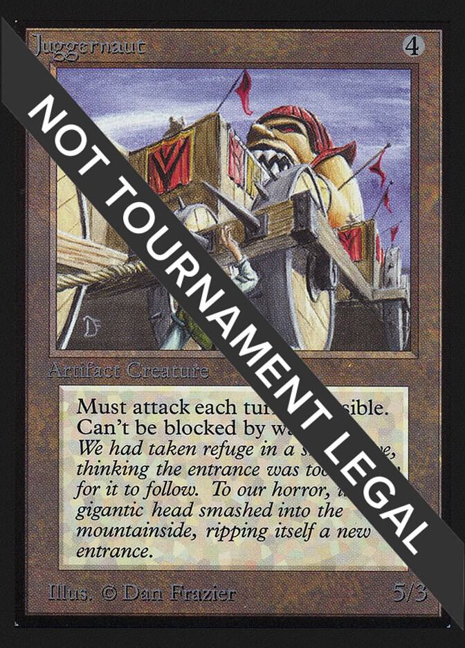 Juggernaut (CE) card from Collector's Edition