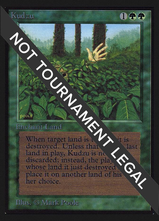 Kudzu (CE) card from Collector's Edition