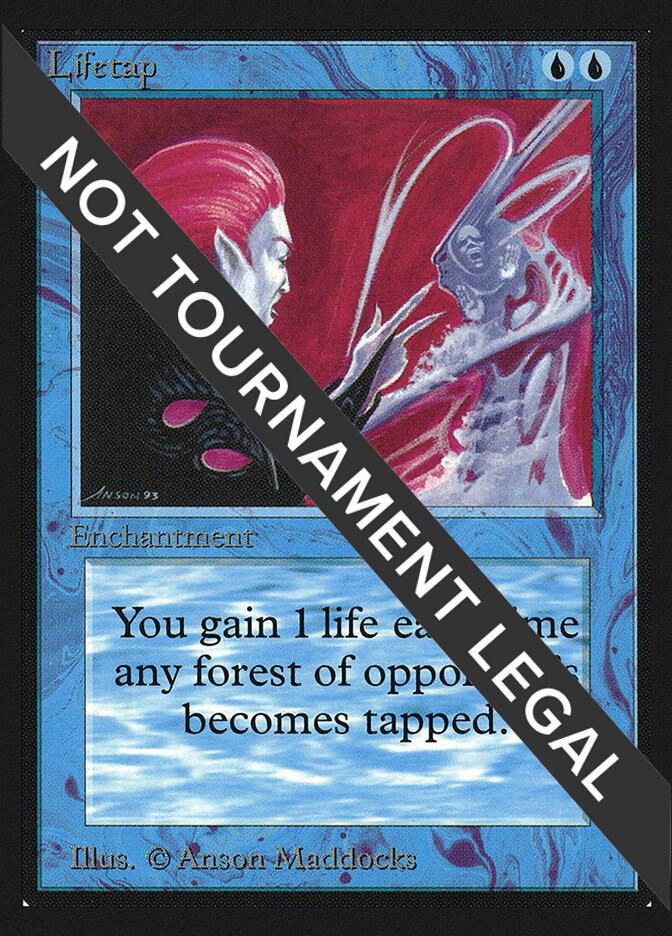 Lifetap (CE) card from Collector's Edition