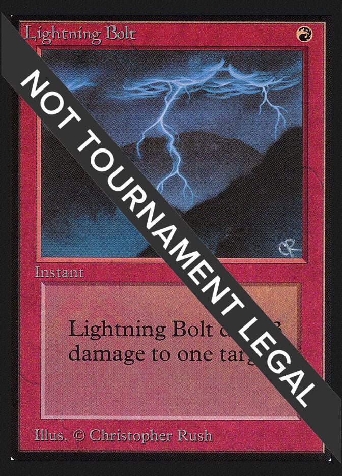 Lightning Bolt (CE) card from Collector's Edition