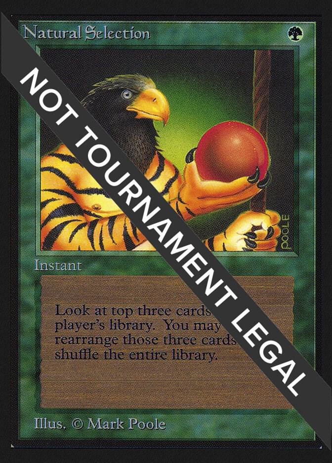 Natural Selection (CE) card from Collector's Edition