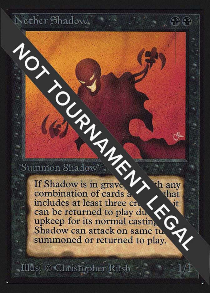 Nether Shadow (CE) card from Collector's Edition