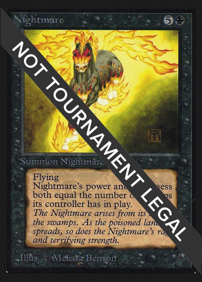 Nightmare (CE) card from Collector's Edition