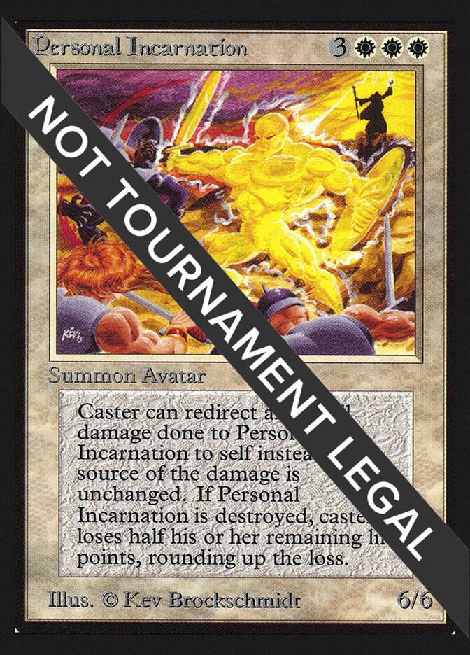 Personal Incarnation (CE) card from Collector's Edition