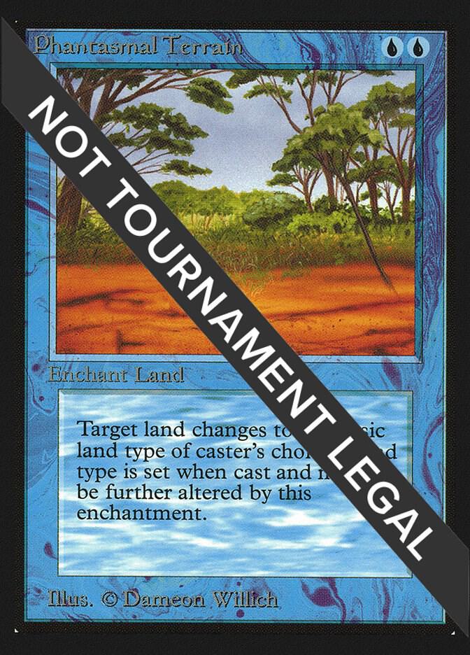 Phantasmal Terrain (CE) card from Collector's Edition