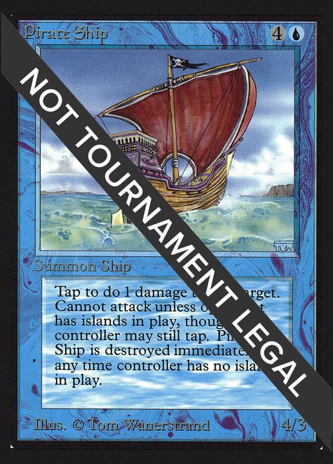 Pirate Ship (CE) card from Collector's Edition