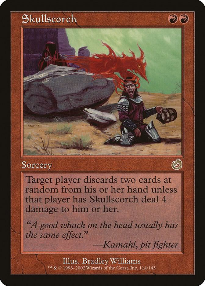 Skullscorch 114 card from Torment