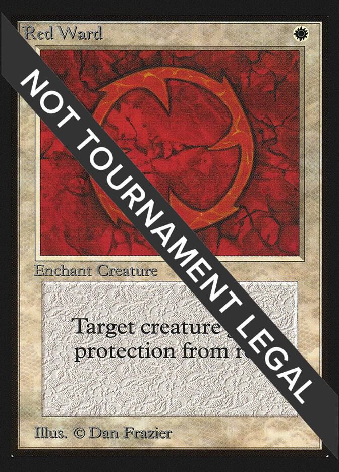 Red Ward (CE) card from Collector's Edition