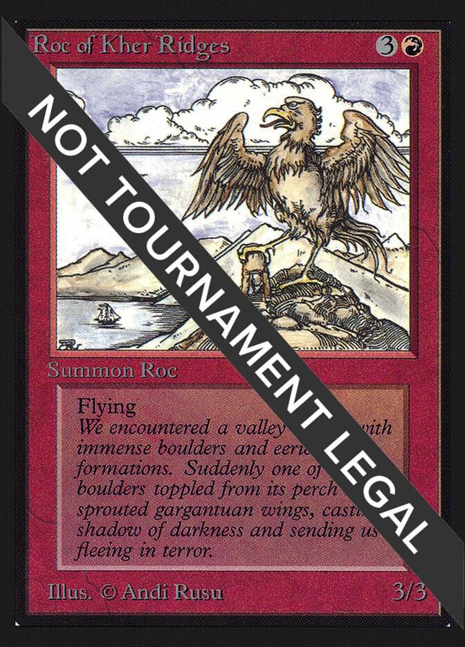 Roc of Kher Ridges (CE) card from Collector's Edition