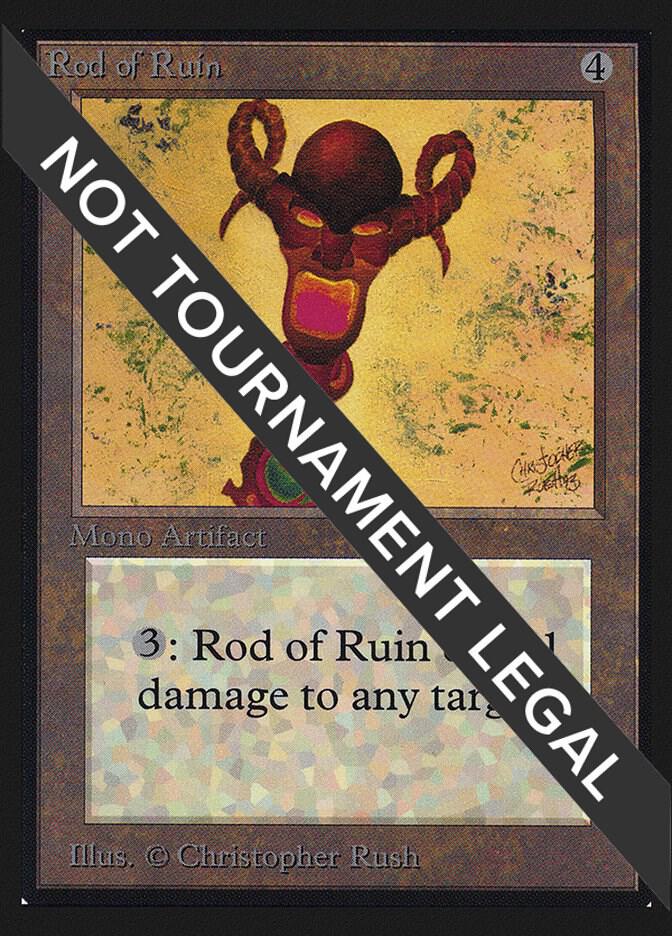 Rod of Ruin (CE) card from Collector's Edition