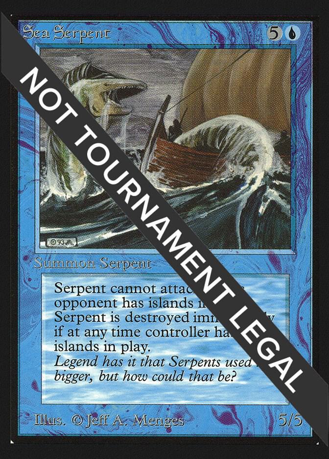 Sea Serpent (CE) card from Collector's Edition