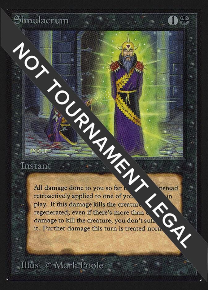 Simulacrum (CE) card from Collector's Edition