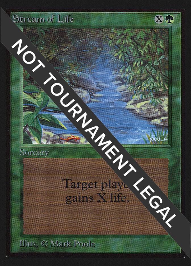 Stream of Life (CE) card from Collector's Edition