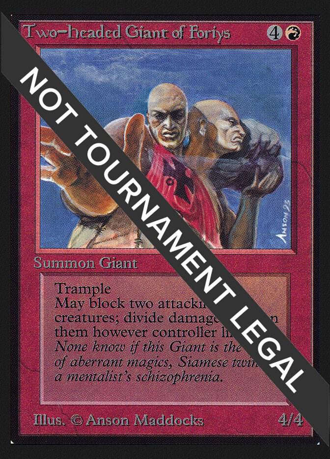 Two-Headed Giant of Foriys (CE) card from Collector's Edition