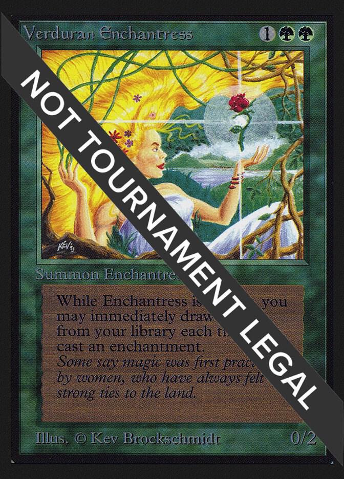 Verduran Enchantress (CE) card from Collector's Edition