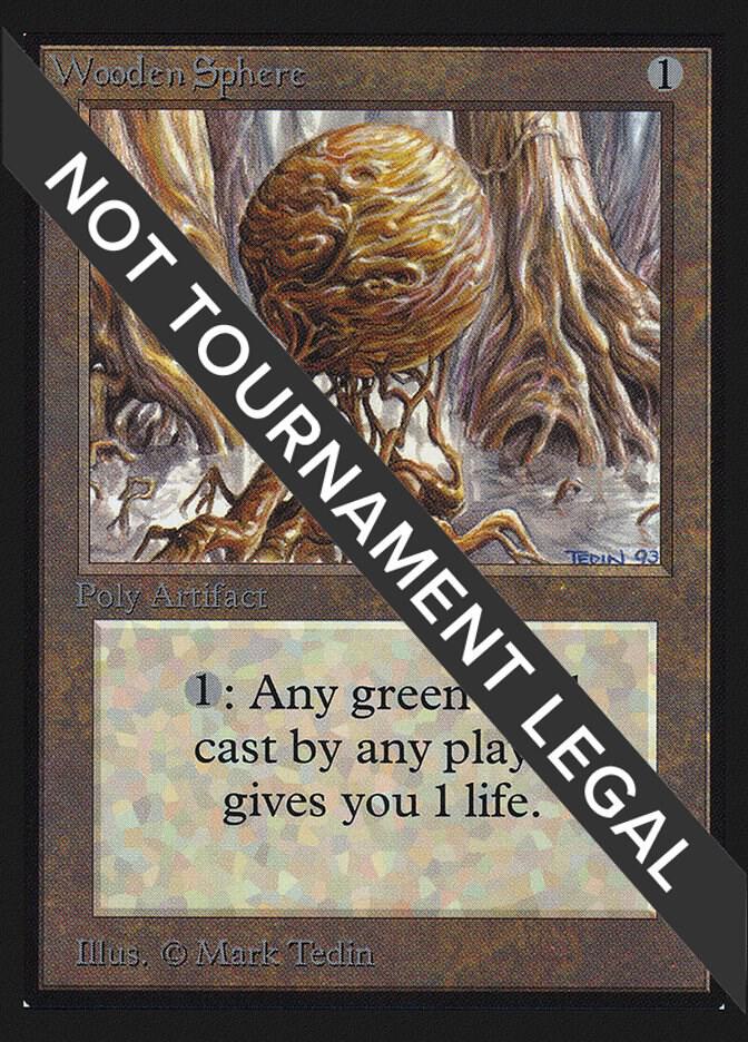 Wooden Sphere (CE) card from Collector's Edition