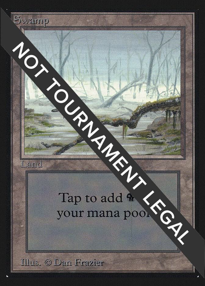 Swamp (A) (CE) 295 card from Collector's Edition