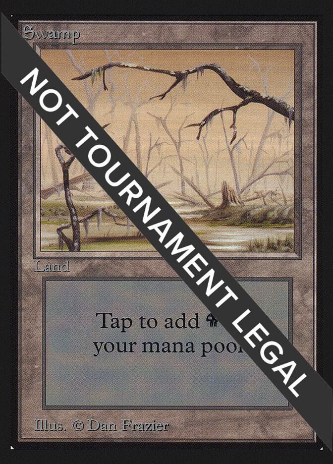 Swamp (B) (CE) 296 card from Collector's Edition