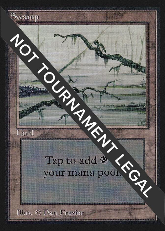 Swamp (C) (CE) 297 card from Collector's Edition