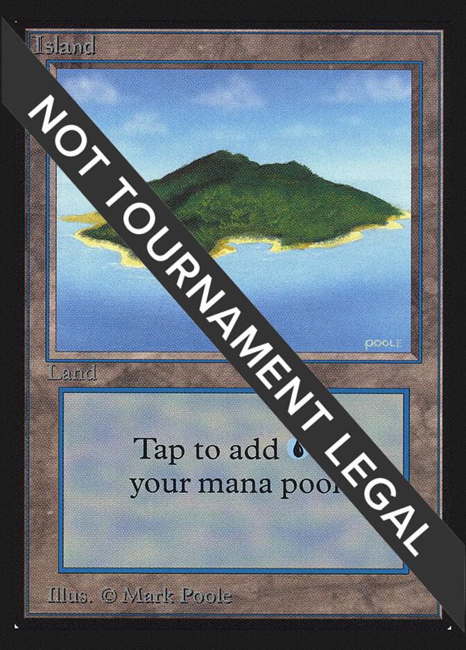 Island (B) (CE) 284 card from Collector's Edition